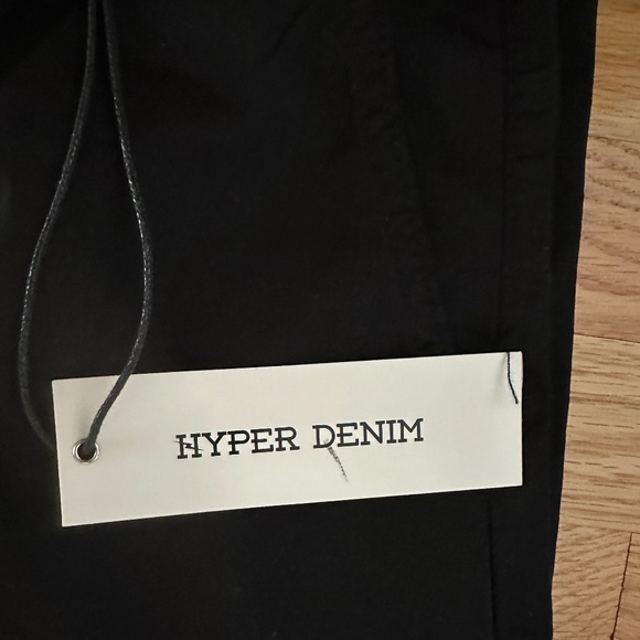 NWT Hyper Denim Slim Jogger Pants Black Size XS - Picture 2 of 15